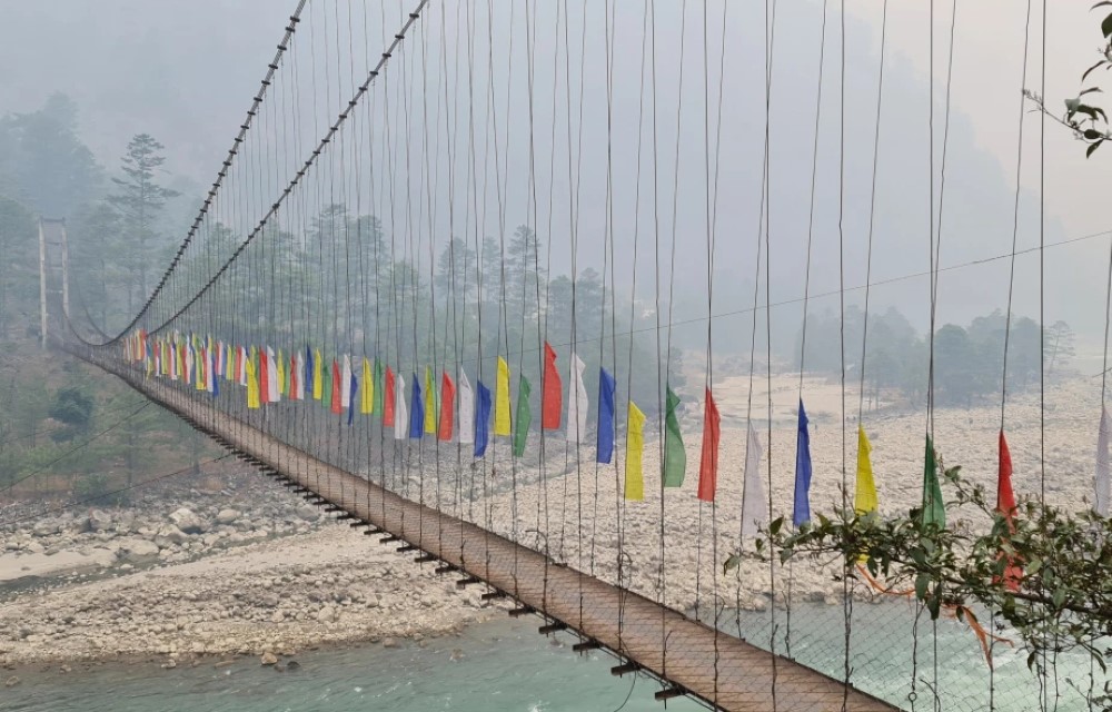 Pongging Hanging Bridge in Pasighat Pictures